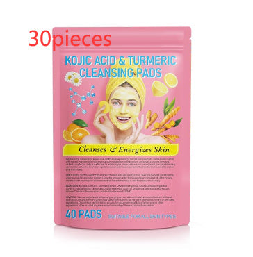 JCM-111PAD-24  Turmeric Cleansing Pad Compressed Turmeric Kojic Acid