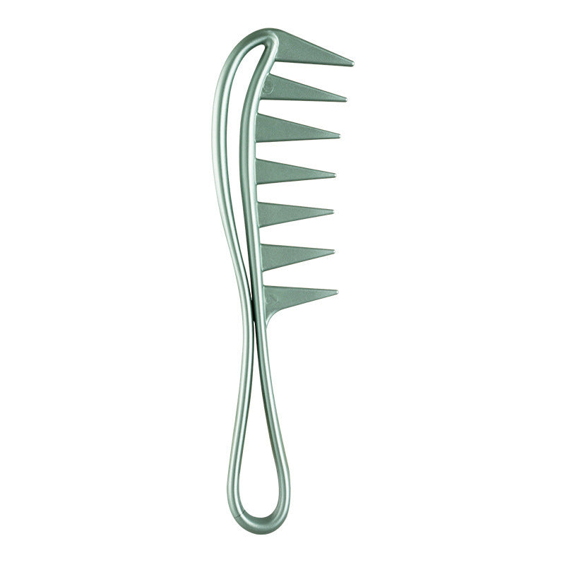 JC-241228BUT-097  Wide-tooth Comb Hair Retro Back Curly Hair Comb For Greasy Hair Plastic Hairbrush