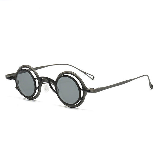 JC-250105MGL-026  Perfect Circle Sunglasses Clip Glasses Frame