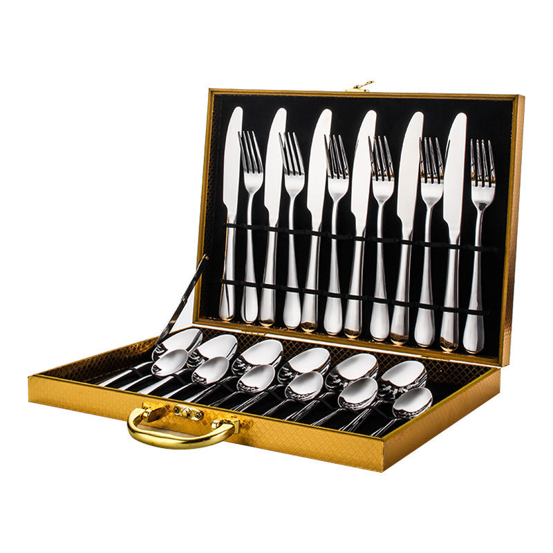 JC-250101DNW-002  High-end tableware 24 piece set