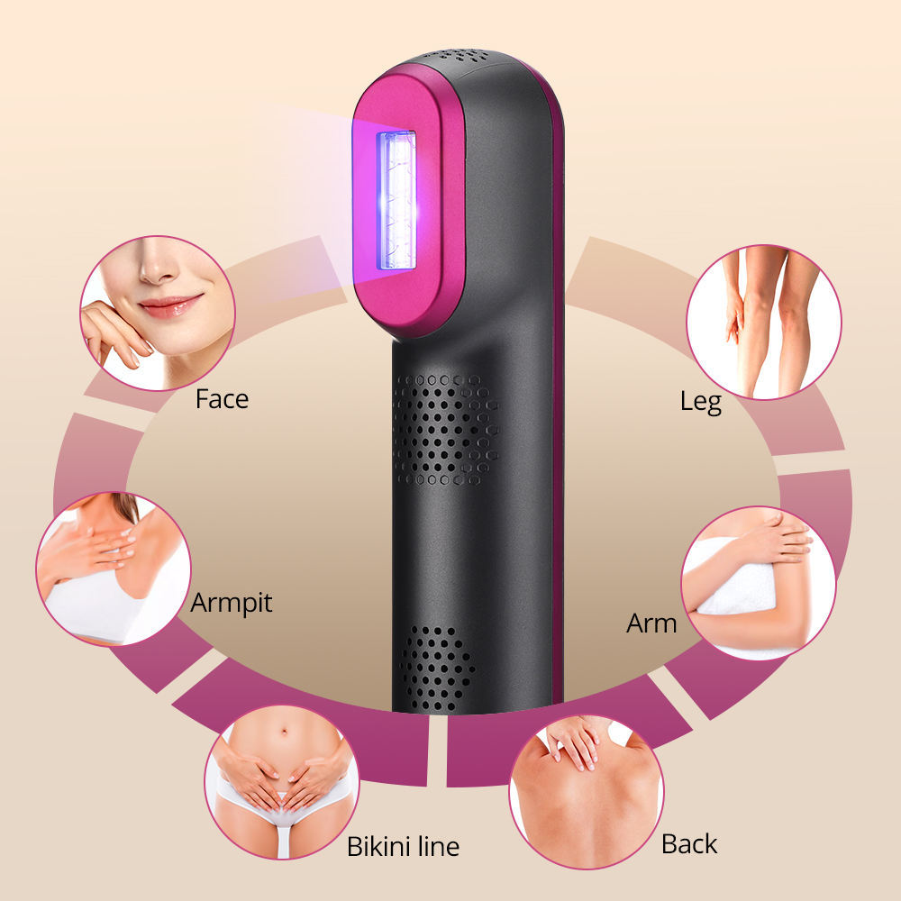 JC-241227PCA-010  1PCS Laser Hair Removal For Women And Man 100,000 Flashes IPL Painless Laser Hair Removal