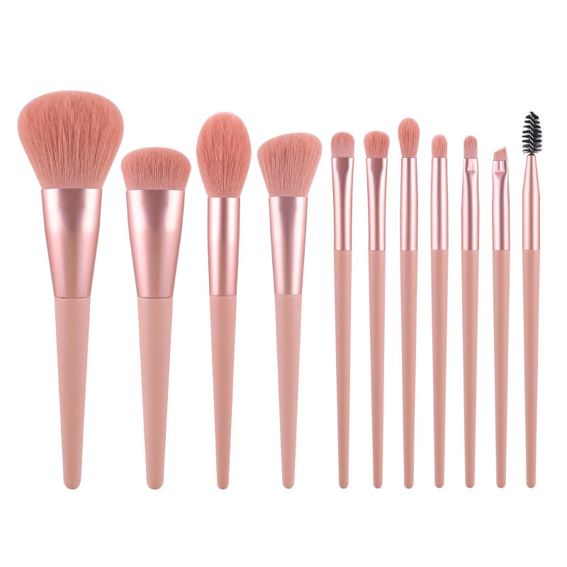 JC-241228BUT-073  11Pcs Makeup Brushes Set