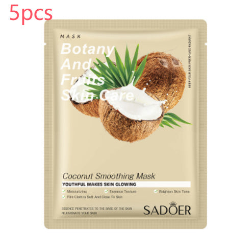 JCM-262MSK-24 SADOER Full English Fruit Plant Mask Hydrating