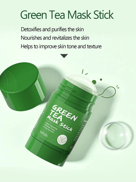 JCM-162MSK-24  Sefralls Seven Pack Set Green Tea Mud Mask Stick Moisturizing Oil Controlling Reducing Blackheads Tea Mud Mask Stick