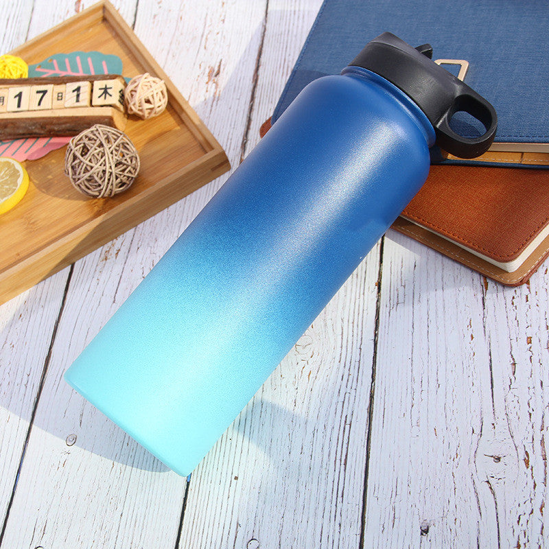 JC-250103DWR-005  Stainless Steel Wide-mouth Outdoor Sports Vacuum Flask