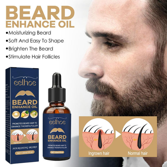 JCM-179OL-24  EELHOE Beard Care Oil - Strengthen And Nourish Beard Roots  Moisturizing And Shine-Enhancing Beard Growth Serum For Men Hair Care Hydrating