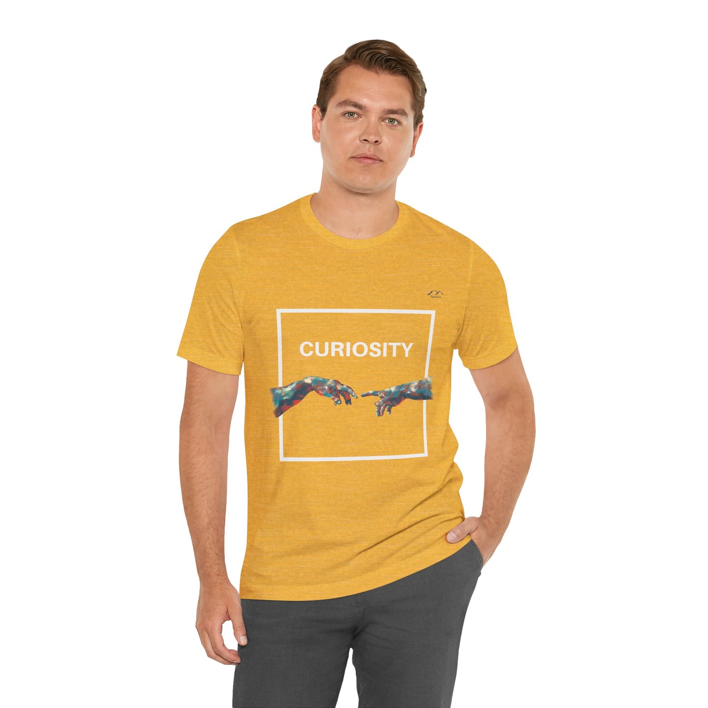 TS-095ML-24 Unisex Curiosity Desire T Shirt Art