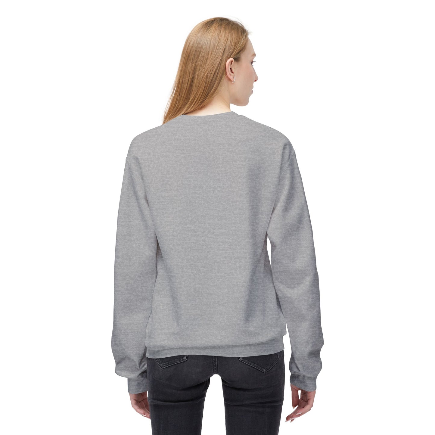 Unisex Midweight Softstyle Fleece Crewneck Sweatshirt for Football fans and football lovers