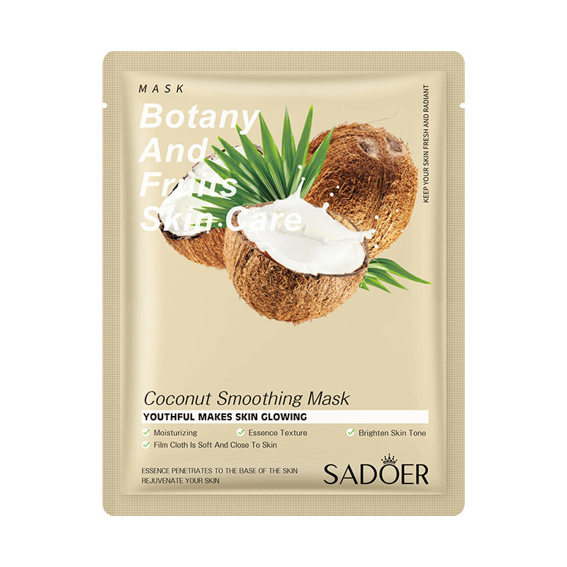 JCM-262MSK-24 SADOER Full English Fruit Plant Mask Hydrating