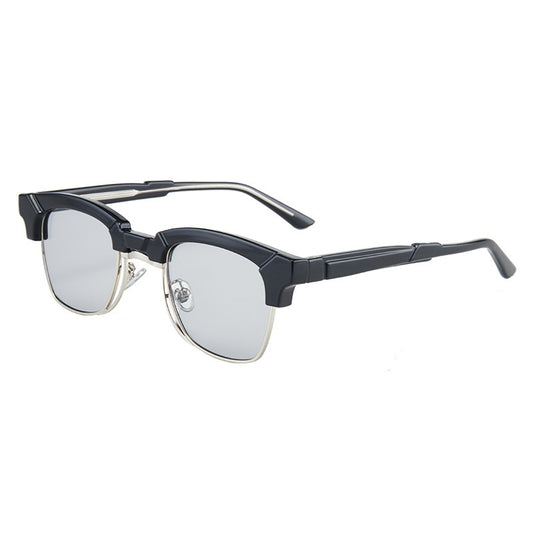 JC-250105MGL-008  European And American Fashion Metal Sun Glasses Men