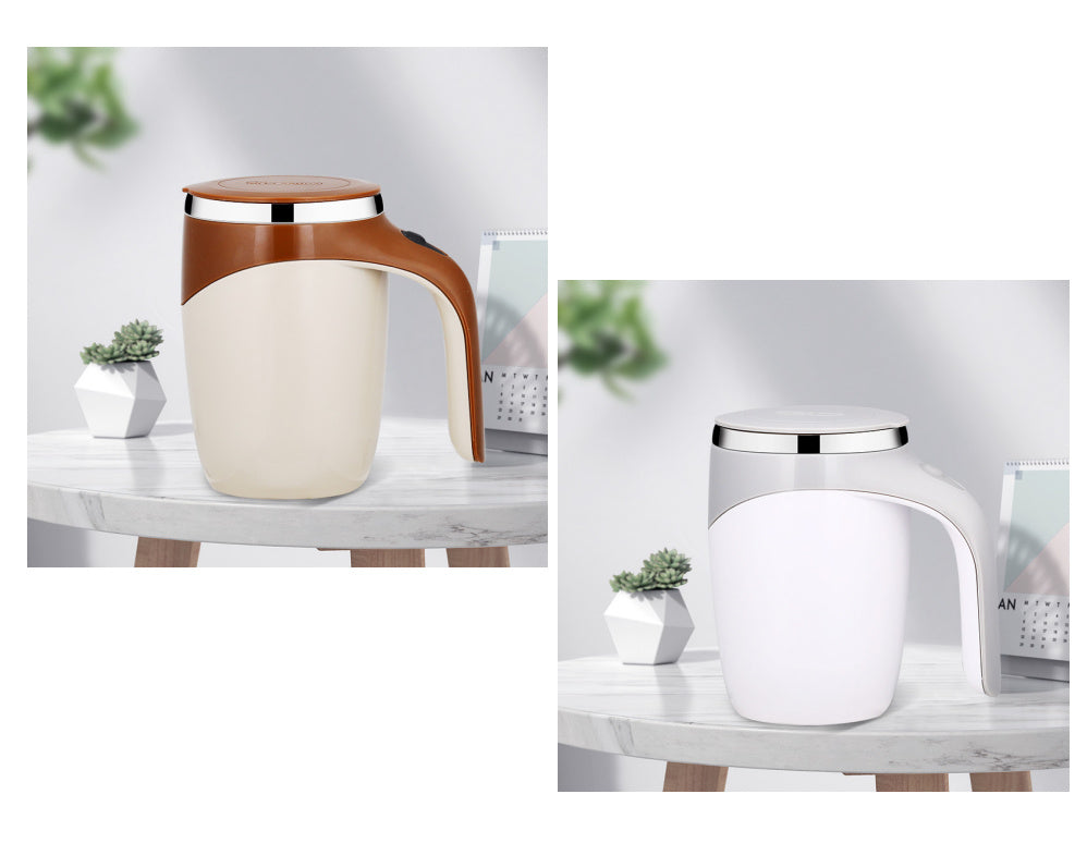 JC-250103DWR-028  Rechargeable Model Automatic Stirring Cup Coffee Cup High Value Electric Stirring Cup Lazy Milkshake Rotating Magnetic Water Cup