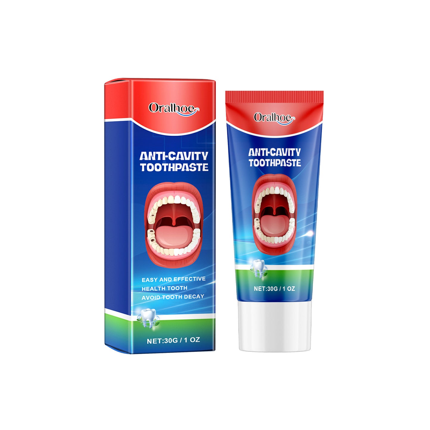 JC-250106ORL-039  Anticavity Toothpaste Oral Cleaning Yellow Tooth Decay Tooth Care Gum Fixation Tooth Care Breath