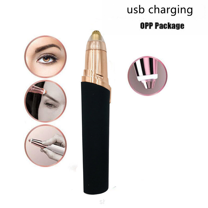 JC-241227PCA-067  Eyebrow Epilator Maquiagem Profissional Completa Trymer Do Brwi Eye Brow Trimmer For Rasoir Visage Femme Make Up Eye Brow Shaper