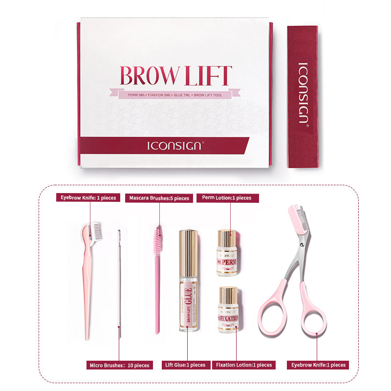 JC-241231MUP-061  DIY Brow Lamination Eyebrow Kit 45-60 Days ICONSIGN Professional Beauty Makeup Tool Home Use