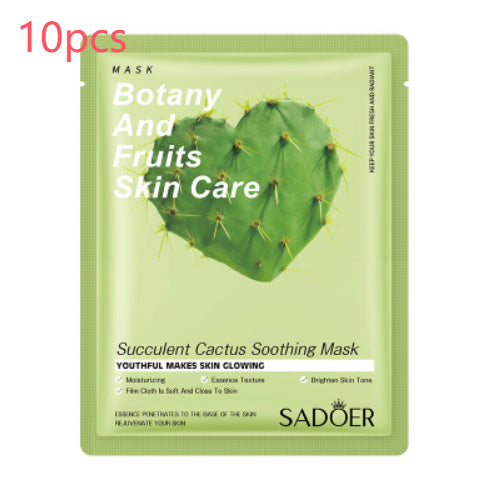 JCM-262MSK-24 SADOER Full English Fruit Plant Mask Hydrating