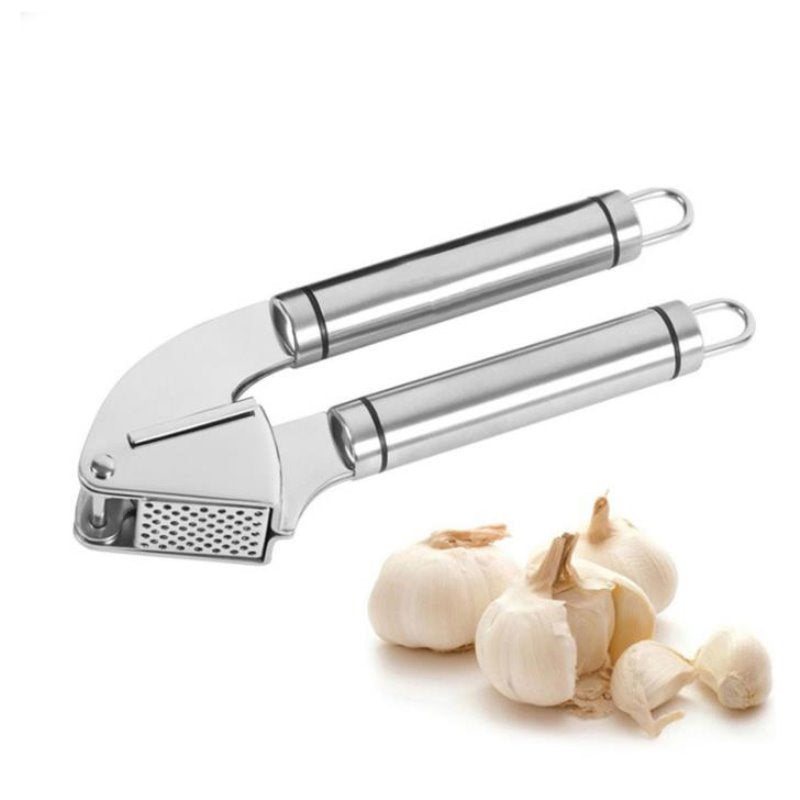 JC-241226KCT-026  Multi-function cutting garlic stainless steel garlic press