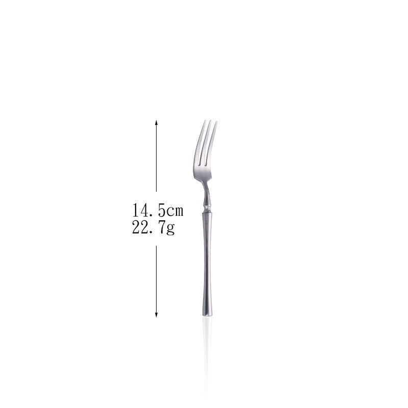 JC-250101DNW-010  Four-piece Stainless Steel Cutlery Spoon