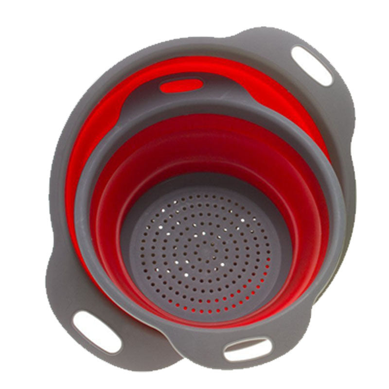 JC-241226KCT-051  2 PCs Collapsible Silicone Colander