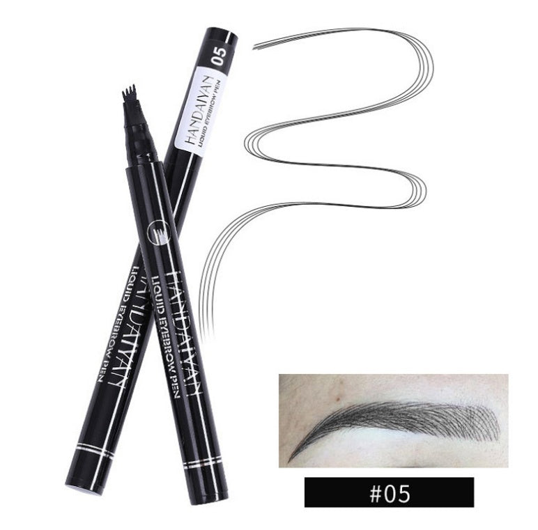 JC-241231MUP-080  Microblading Eyebrow Pencil Waterproof Fork Tip Tattoo Pen Tinted Fine Sketch Eye Brow Pencils Long Lasting Eyebrows