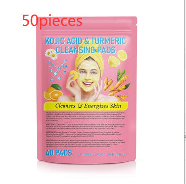 JCM-111PAD-24  Turmeric Cleansing Pad Compressed Turmeric Kojic Acid