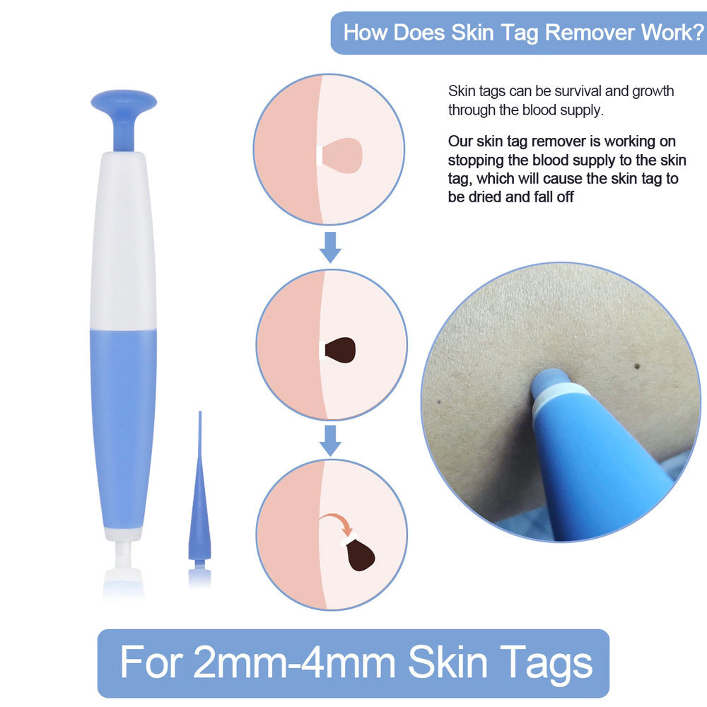 JC-241227PCA-055  Skin Tag Removal Kit Home Use Mole Wart Remover Micro Band Skin Tag Treatment Tool Easy To Clean Skin Care Tool