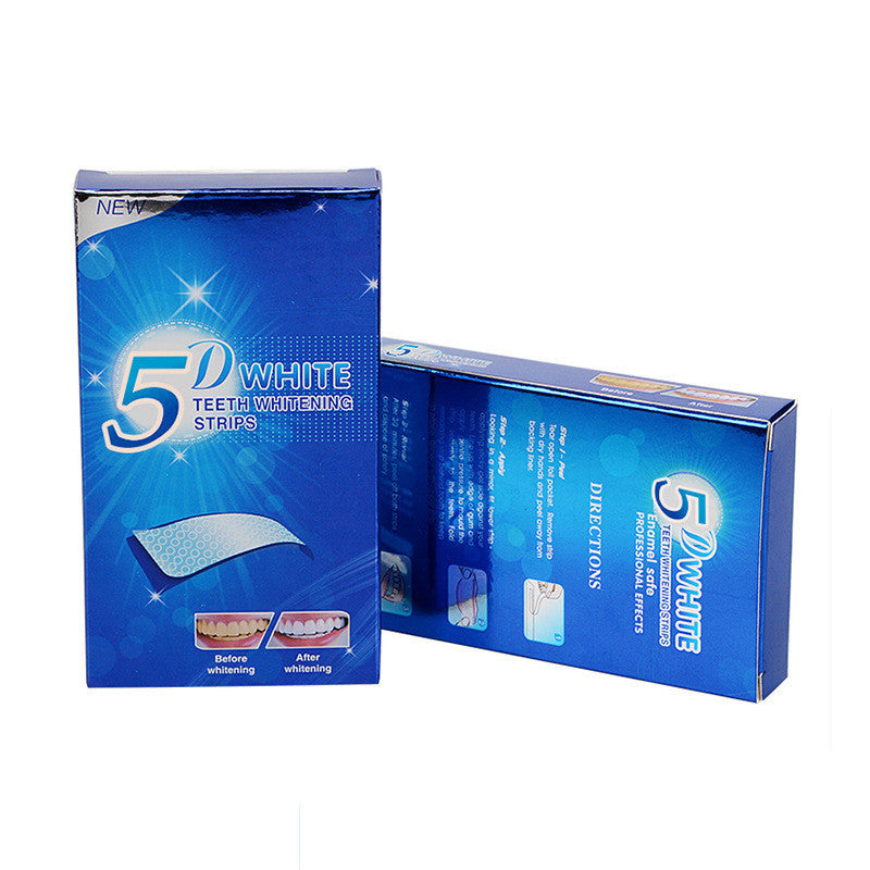 JC-250106ORL-067  5D Gel Teeth Whitening Strips White Tooth Dental Kit Oral Hygiene Care Strip For False Teeth Veneers Dentist Seks Whiten Gel