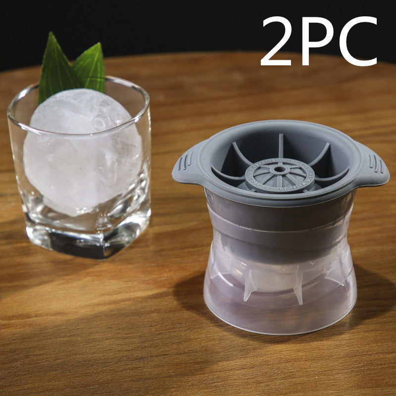 JC-241226KCT-002  Ball Ice Molds Silicone Spherical Ice Box