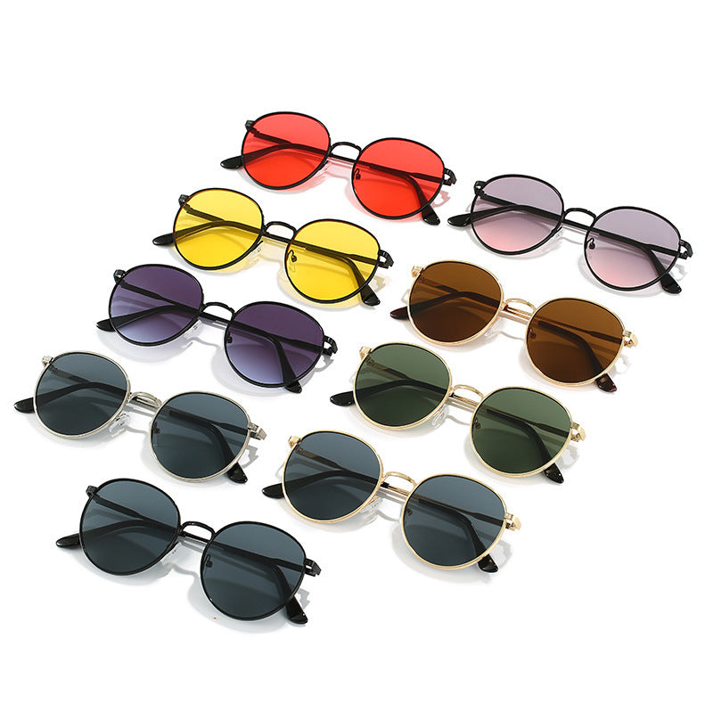 JC-250105MGL-030  Marine Clip Sunglasses Fashion Retro Glasses Men And Women