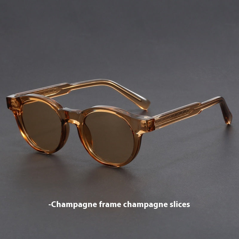 JC-250105MGL-035  Vintage Sunglasses Korean-style Chic And Unique