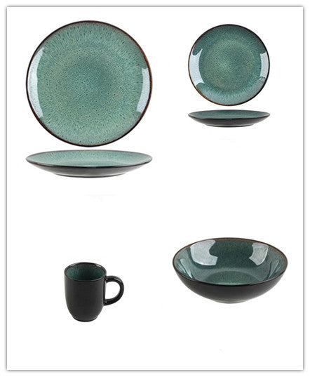 JC-250101DNW-043  Retro bowls and plates