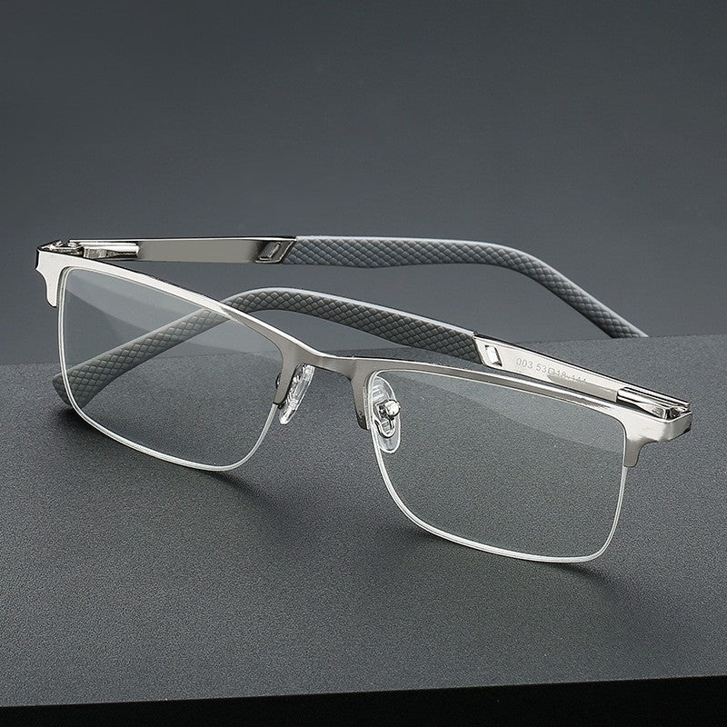 JC-250105MGL-051  Stainless Steel Pupil Distance From Business Men's Presbyopic Glasses