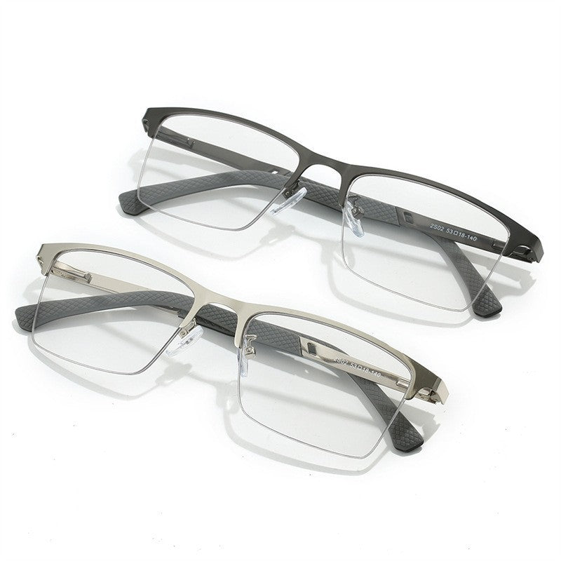 JC-250105MGL-051  Stainless Steel Pupil Distance From Business Men's Presbyopic Glasses