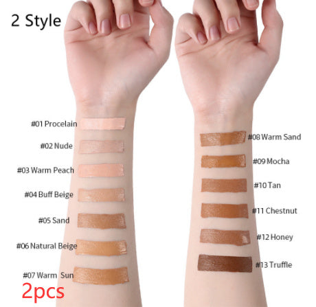 JC-241231MUP-008  Makeup Liquid Foundation Oil Control Concealer