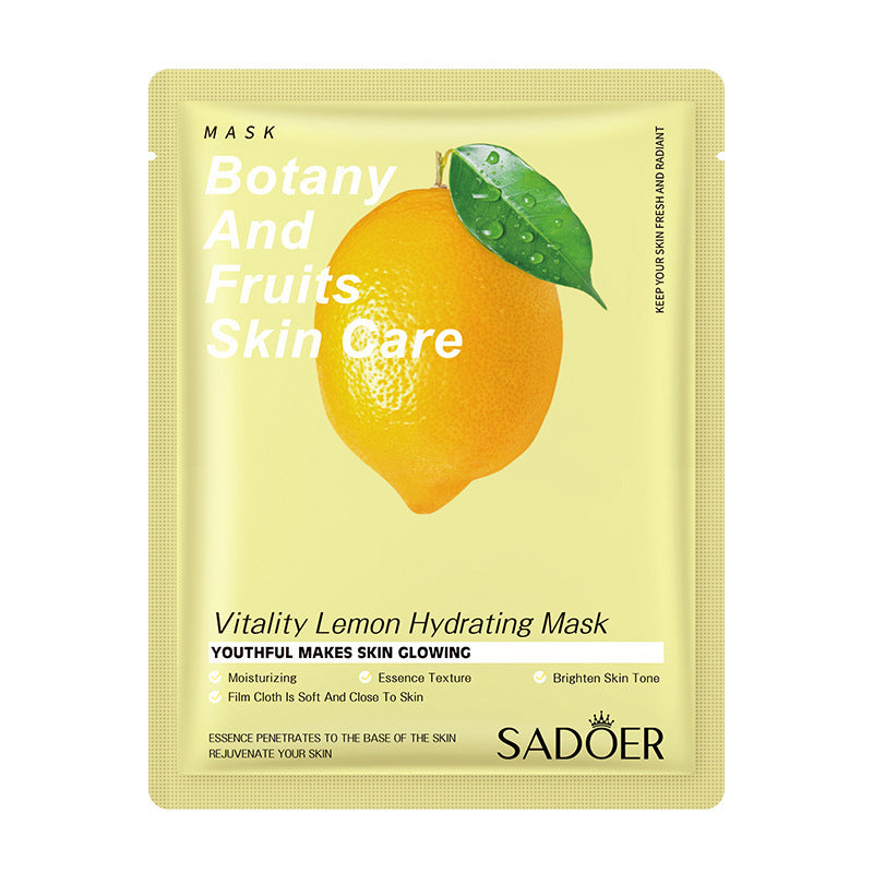 JCM-262MSK-24 SADOER Full English Fruit Plant Mask Hydrating