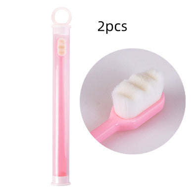 JC-250106ORL-044  Ultra-fine Toothbrush Super Soft Bristle Deep Cleaning Brush Portable For Oral Care Tools Teeth Care Oral Cleaning Travel