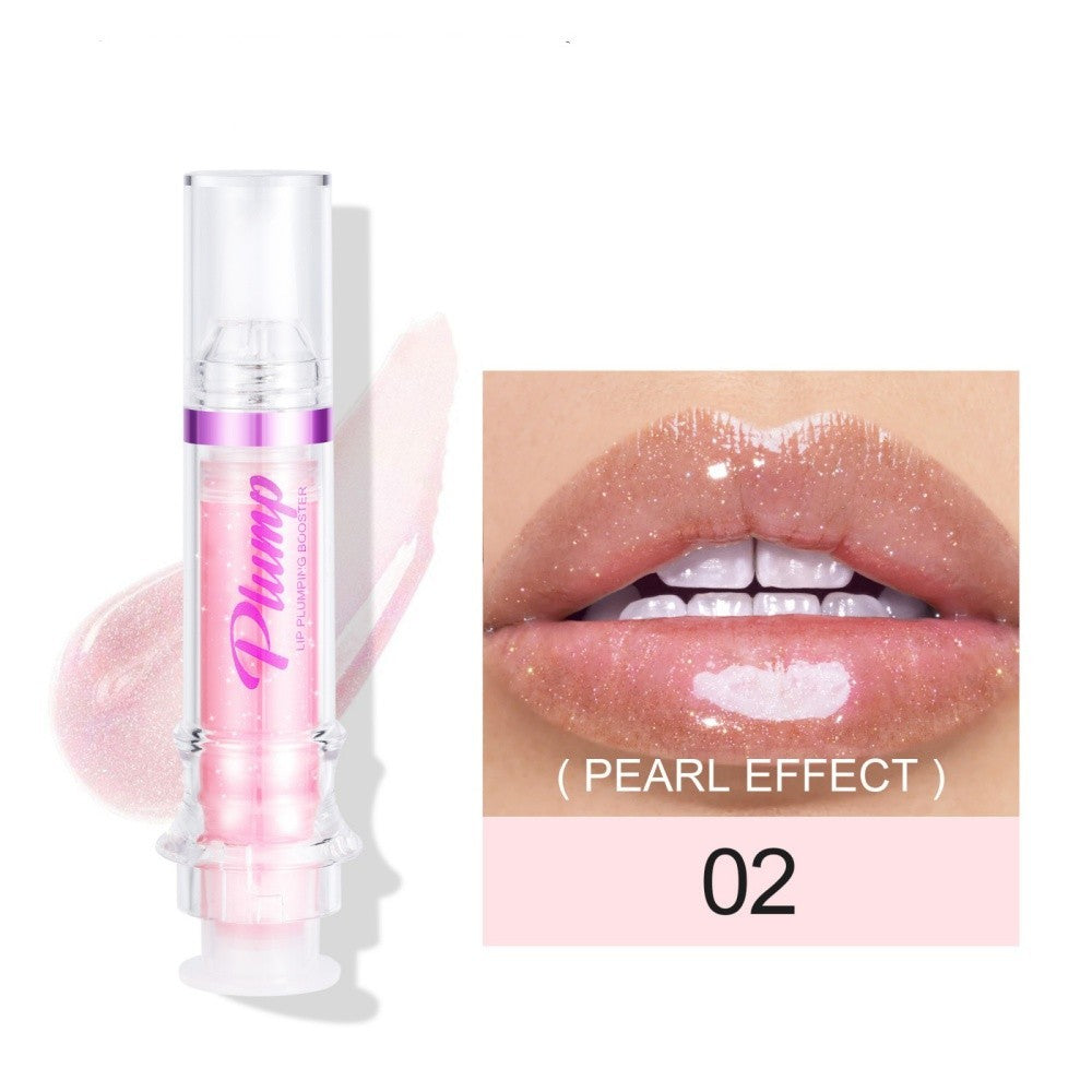 JC-241231MUP-032  New Tube Lip Rich Lip Color Slightly Spicy Lip Honey Lip Glass Mirror Face Lip Mirror Liquid Lipstick