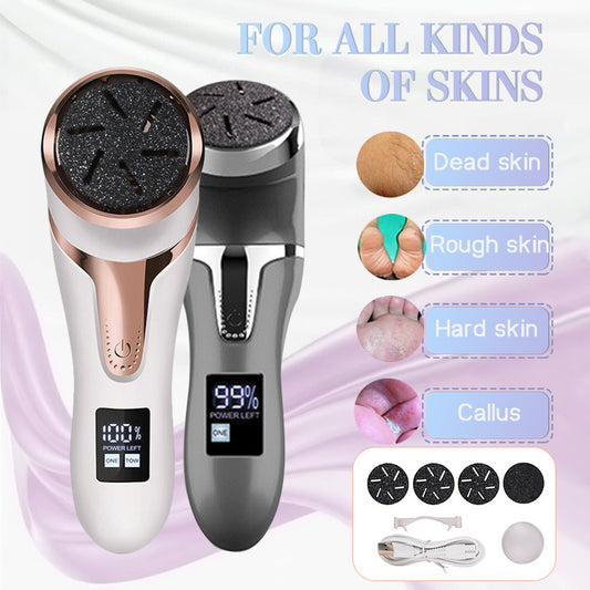 JC-241227PCA-060  LCD Digital Display Electric Vacuum Cleaner Foot Scrubber Exfoliating Pedicure Beauty Supplies Gadgets