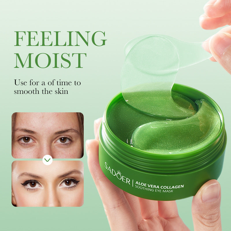 JCM-167MST-24  Aloe Collagen Soothing Eye Mask