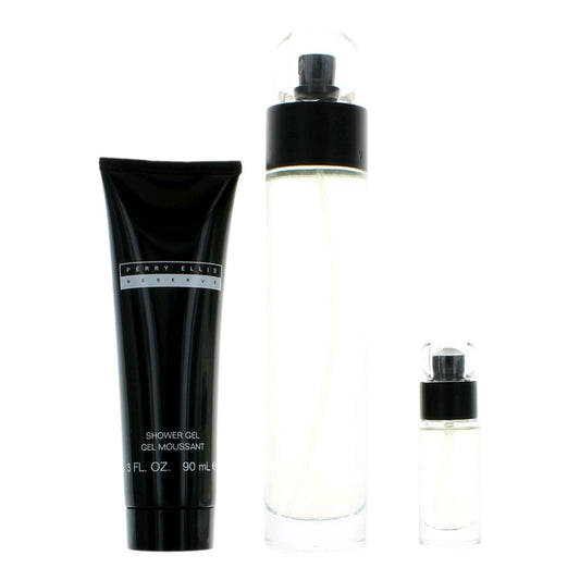 Reserve by Perry Ellis, 3 Piece Deluxe Gift Set for Men