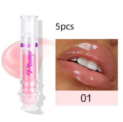 JC-241231MUP-032  New Tube Lip Rich Lip Color Slightly Spicy Lip Honey Lip Glass Mirror Face Lip Mirror Liquid Lipstick