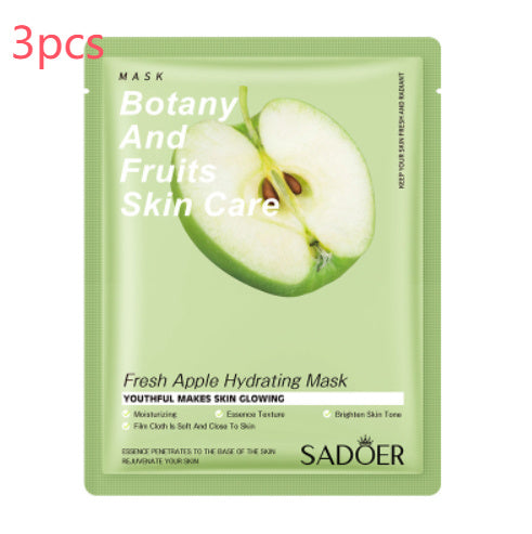 JCM-262MSK-24 SADOER Full English Fruit Plant Mask Hydrating