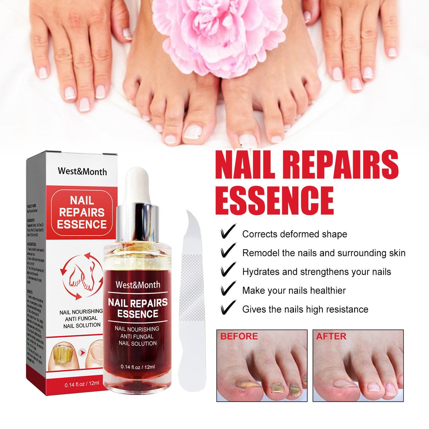 JC-250102NLC-059  Nail Repair Essence Hand And Foot Care Solution