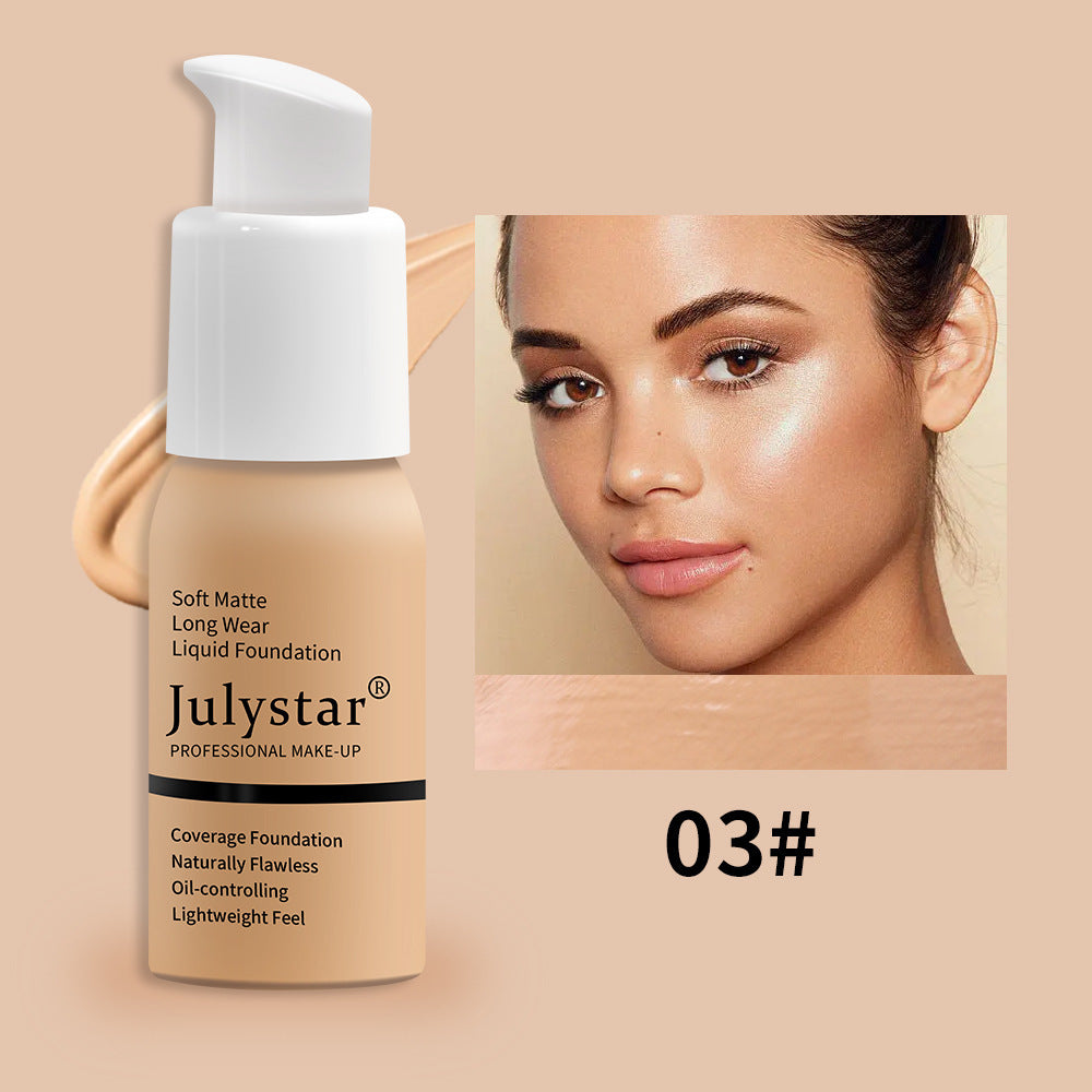 JC-241231MUP-043  Waterproof Lasting Non Take Off Makeup Concealer Liquid Foundation Beauty Makeup