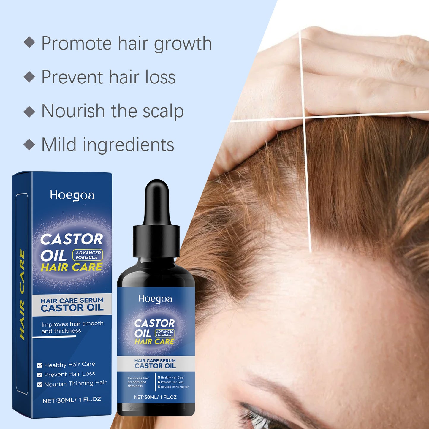 JC-250104HRC-034  Hair Care Solution Improves Hair Smoothness