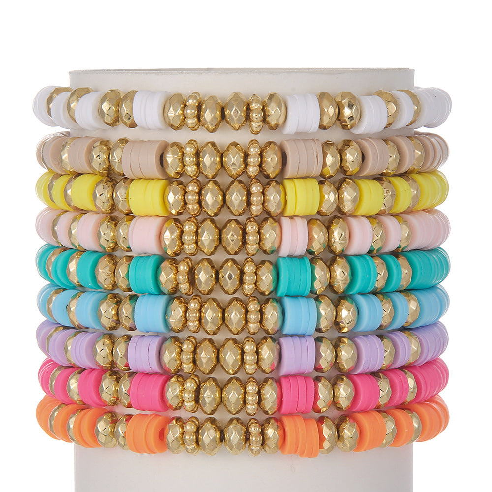 JC-241230BBJ-080  Bohemian 9 Bracelets Suit Summer Beach