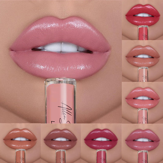 JC-241231MUP-014  Silky Cream Texture Lip Gloss Aliexpress Shopee Cross-Border Exclusive Lip Glaze Lip Gloss Lipstick