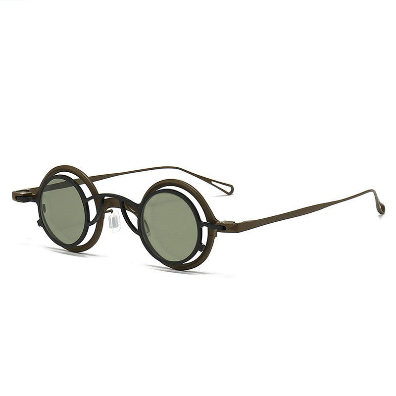 JC-250105MGL-026  Perfect Circle Sunglasses Clip Glasses Frame