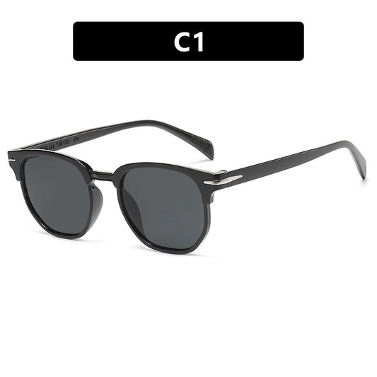 JC-250105MGL-022  Fashion Men's Irregular Personality Vintage Sunglasses