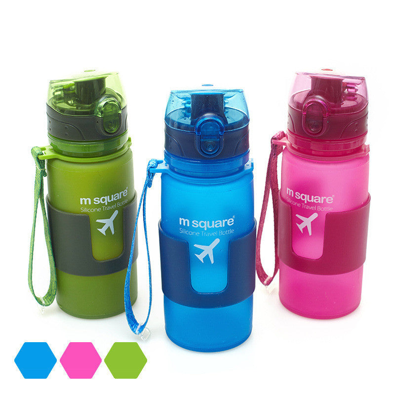 JC-250103DWR-069  Sports Water Bottle Light Portable Soft Water Bag Riding Mountaineering Drinking Water Bottle