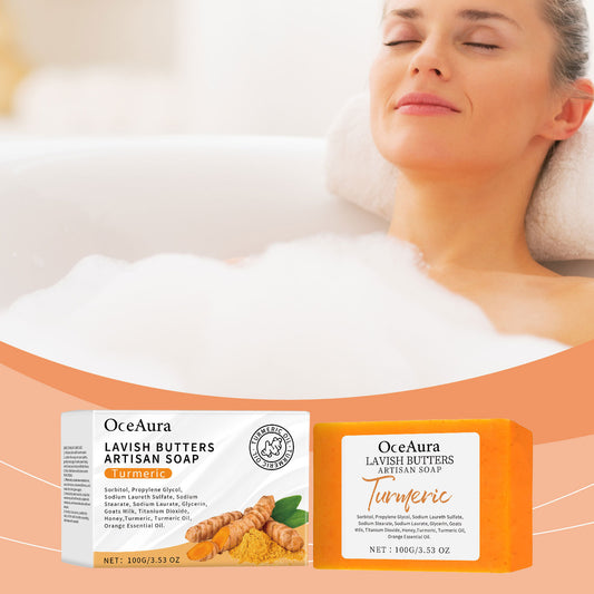 JCM-209MST-24  Turmeric Skin Care Soap Moisturizes Body Skin